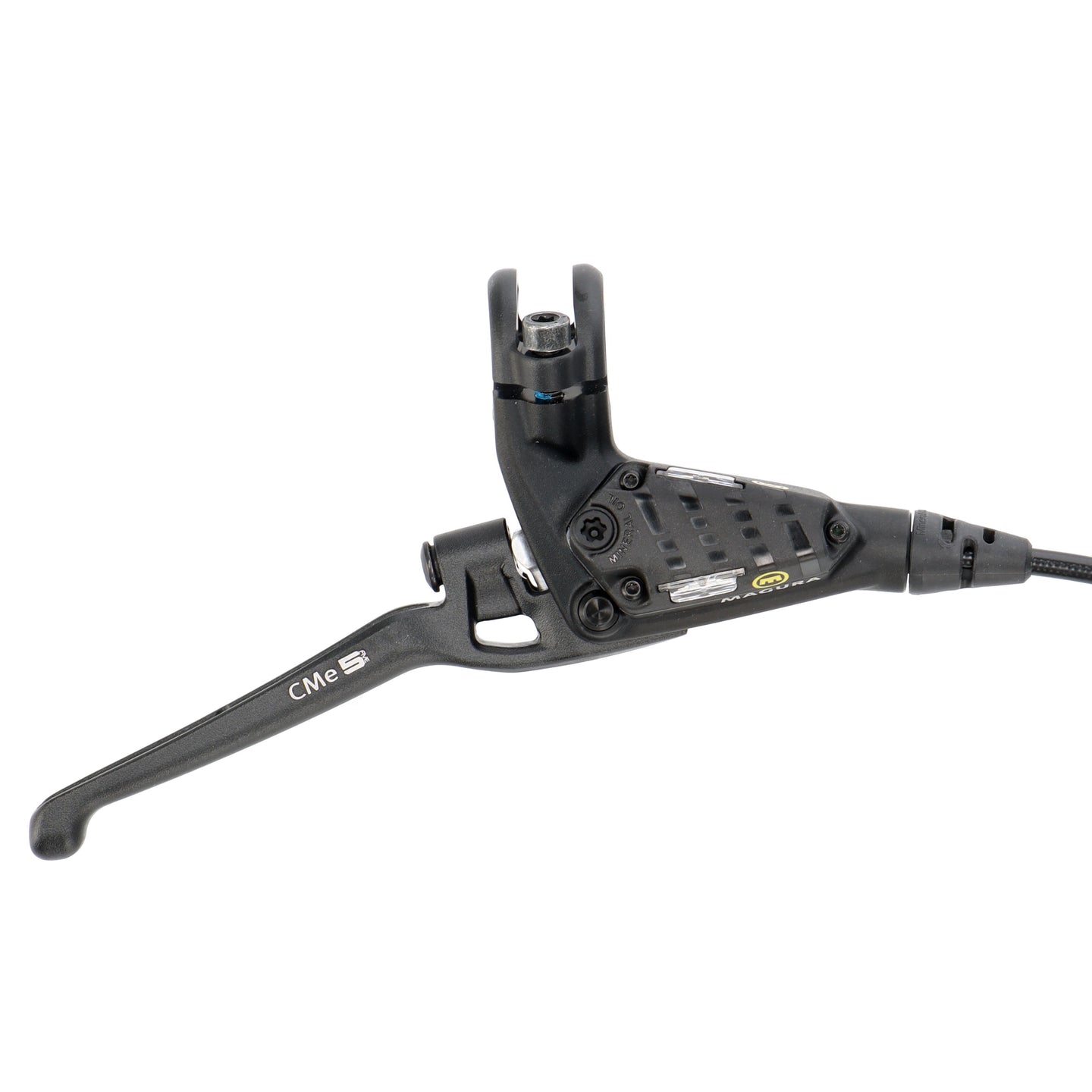 Magura CMe5 Scheibenbremsen Set | 4-Finger Aluminium Bremshebel mit Kugelkopf | 4-Kolben | ohne Befestigungsschrauben