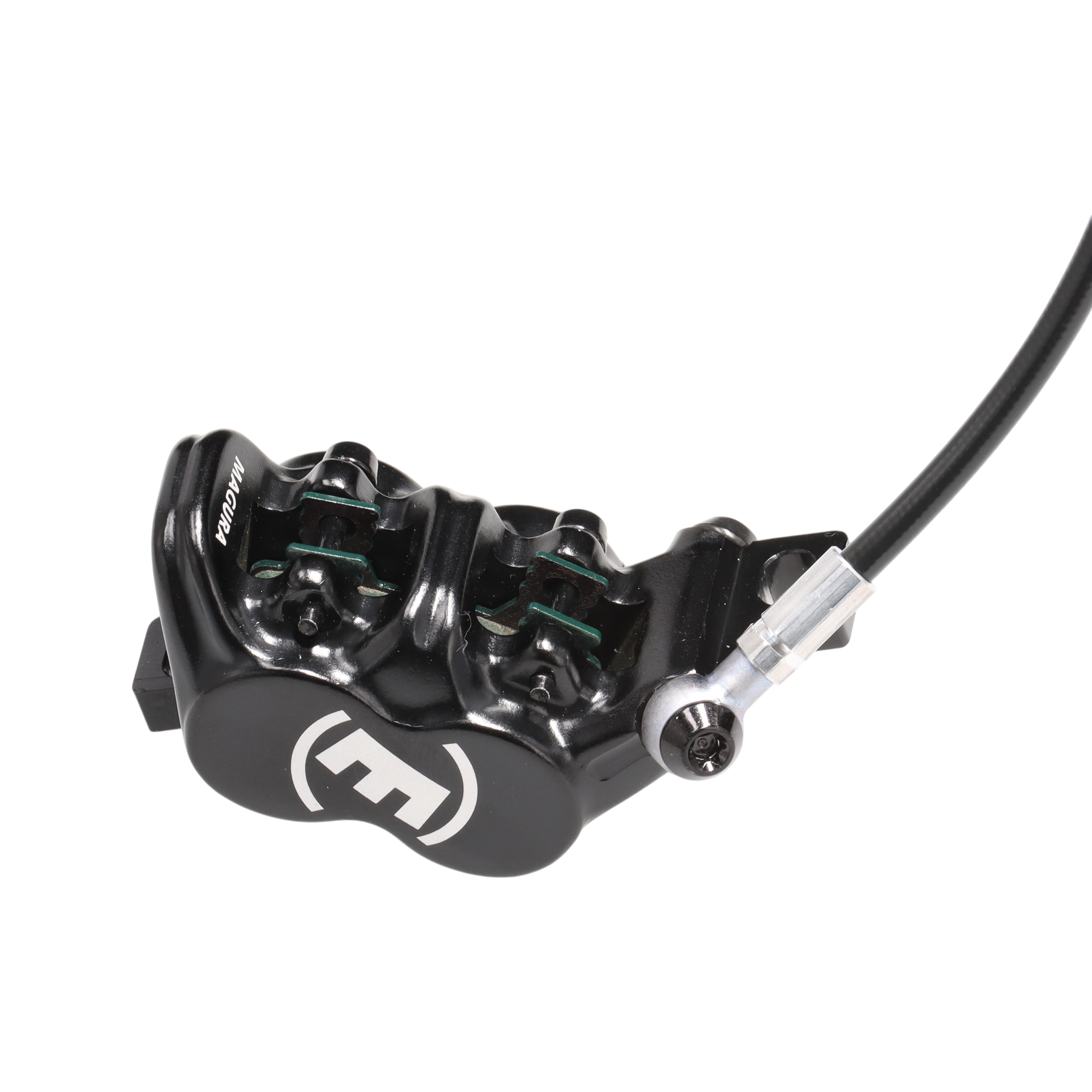 Magura CMe5 Scheibenbremsen Set | 4-Finger Aluminium Bremshebel mit Kugelkopf | 4-Kolben | ohne Befestigungsschrauben