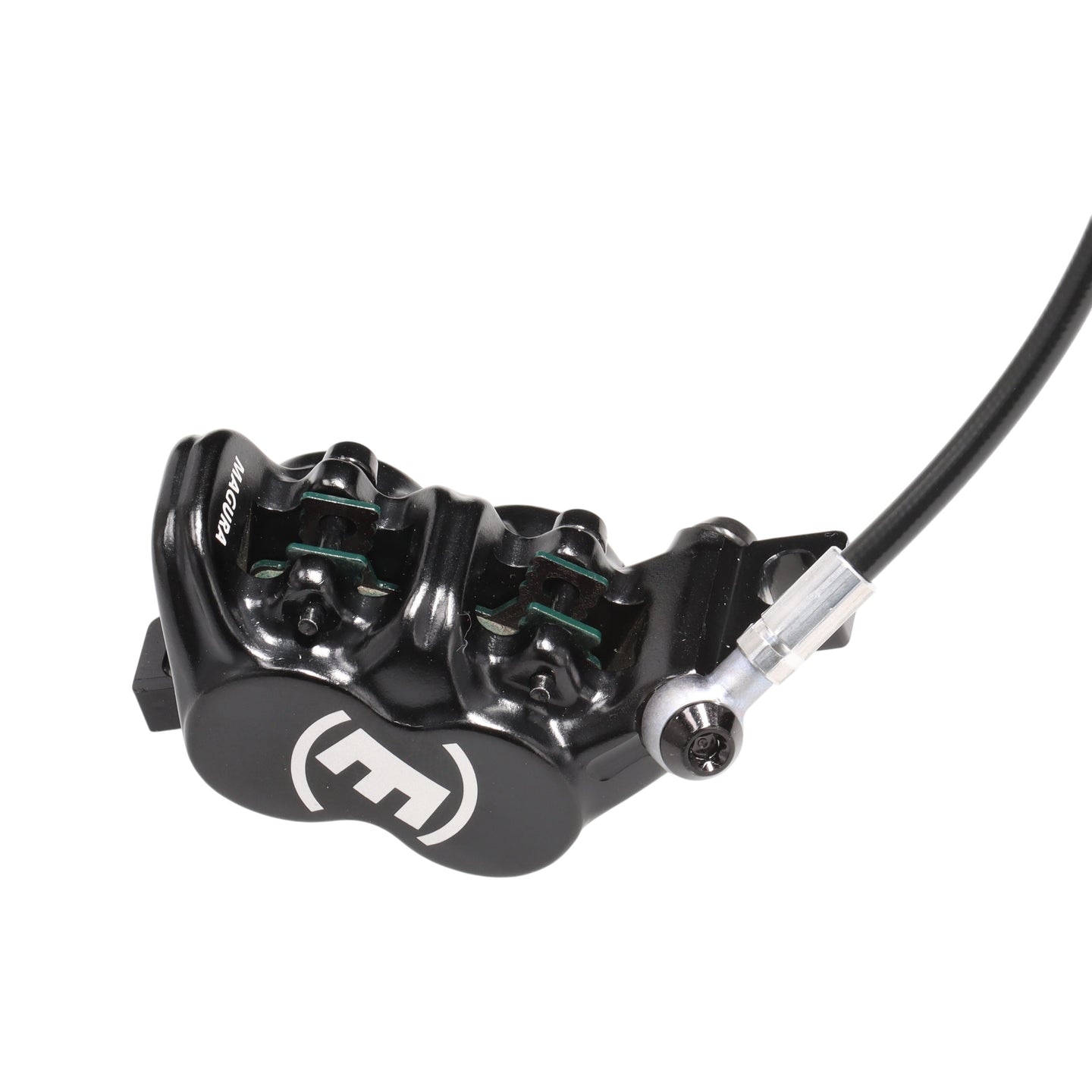 Magura CMe5 Scheibenbremsen Set | 4-Finger Aluminium Bremshebel mit Kugelkopf | 4-Kolben | ohne Befestigungsschrauben
