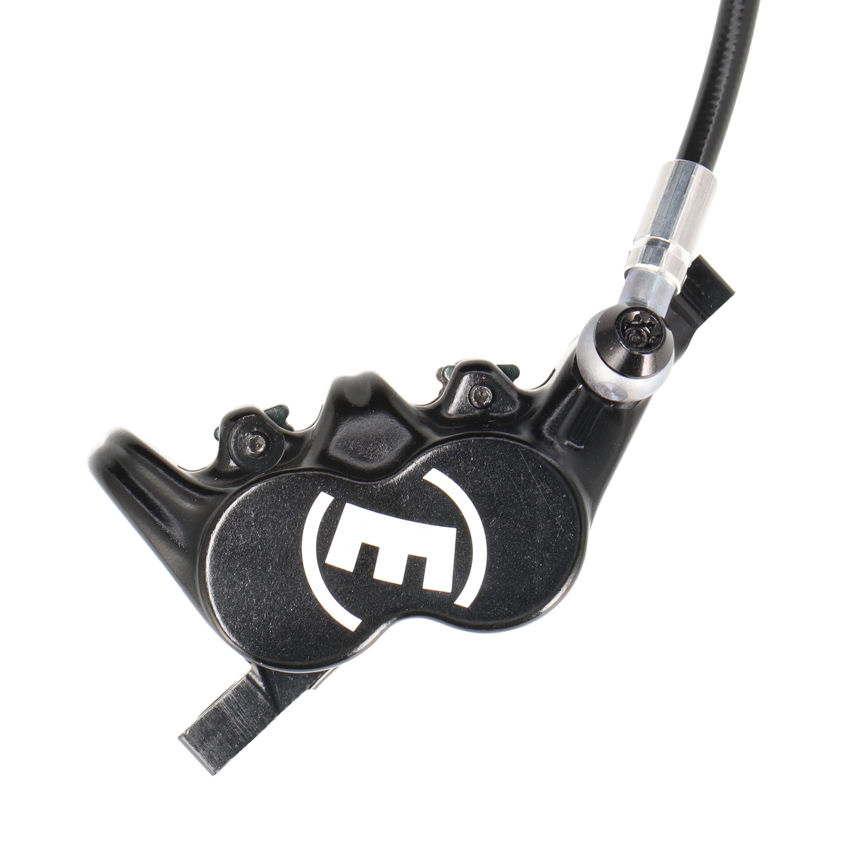 Magura CMe5 Scheibenbremsen Set | 4-Finger Aluminium Bremshebel mit Kugelkopf | 4-Kolben | ohne Befestigungsschrauben