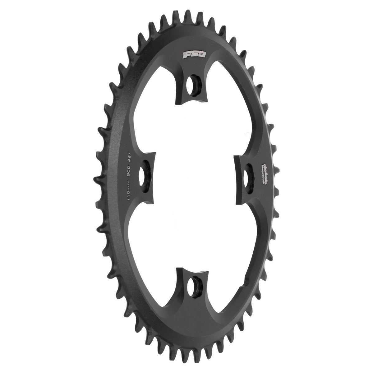 FSA Megatooth Kettenblatt | 46 Zähne | 1x11-fach | 110 mm BCD 4-Loch | Schwarz - RAAAD.de