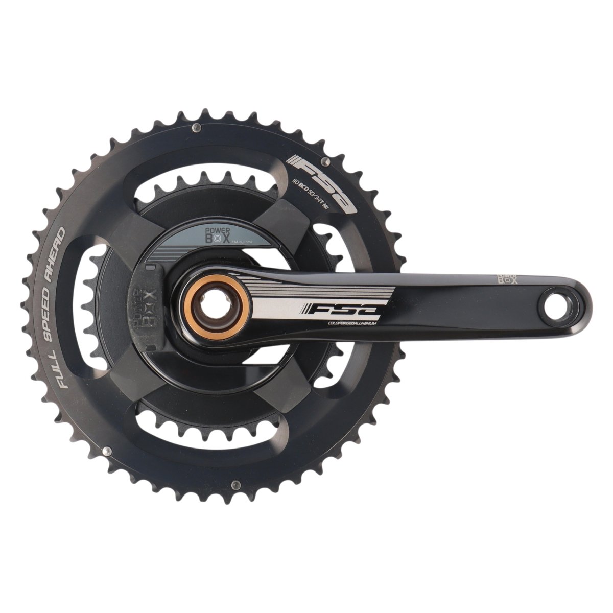 FSA PowerBox Powermeter Kurbel 172,5 mm | 50/34 Zähne | BB386EVO | 110 BCD | 11-fach - RAAAD.de
