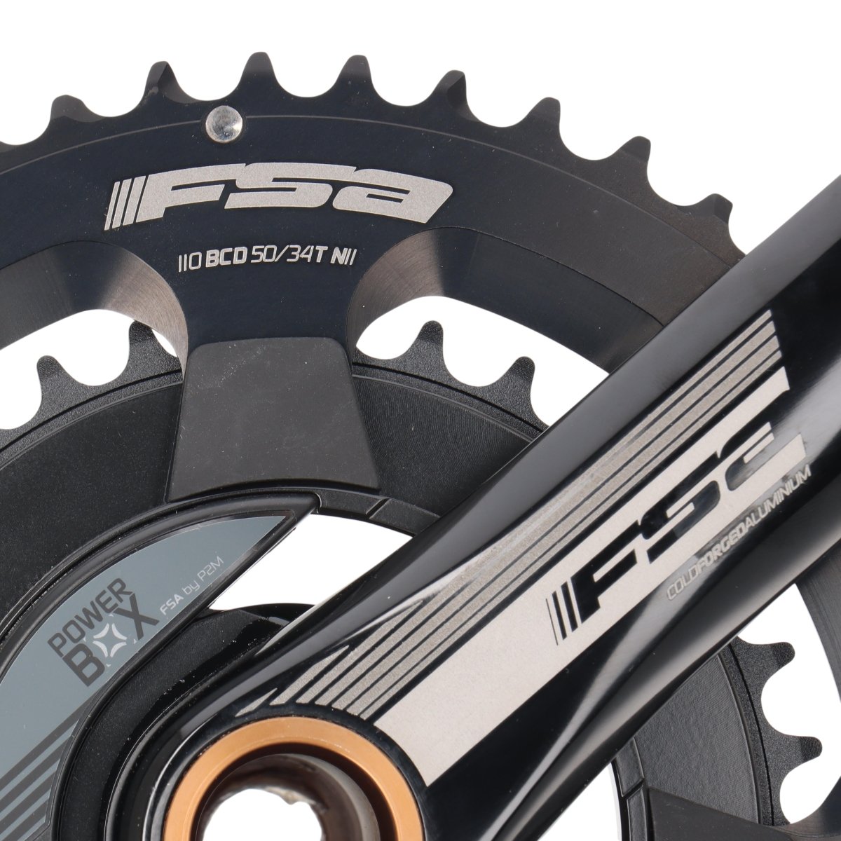 FSA PowerBox Powermeter Kurbel 172,5 mm | 50/34 Zähne | BB386EVO | 110 BCD | 11-fach - RAAAD.de