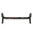 FSA SL - K Carbon Rennradlenker | 31,8 mm Klemmung | 440 mm Breite | schwarz/rot | Compact (B - Ware) - RAAAD.de