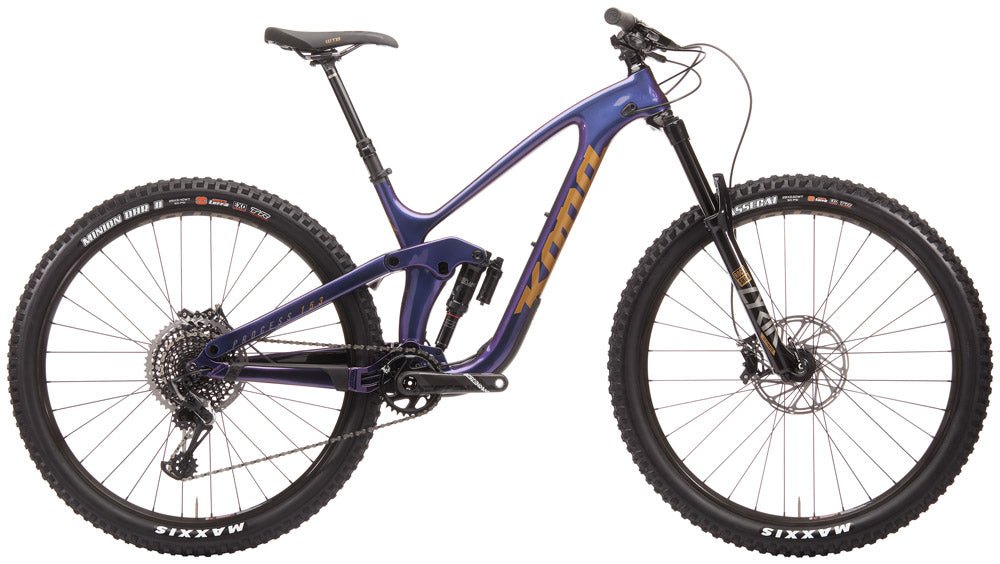 Kona Process 153 CR 29" | Carbon Enduro Rahmenset | RockShox Super Deluxe Ultimate | Lila - RAAAD.de