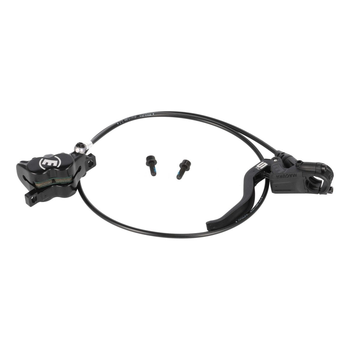 Magura MT5 Scheibenbremse Vorderrad | 4-Kolben | 900 mm Leitung | inkl. QM42 Adapter für 203 mm - RAAAD.de