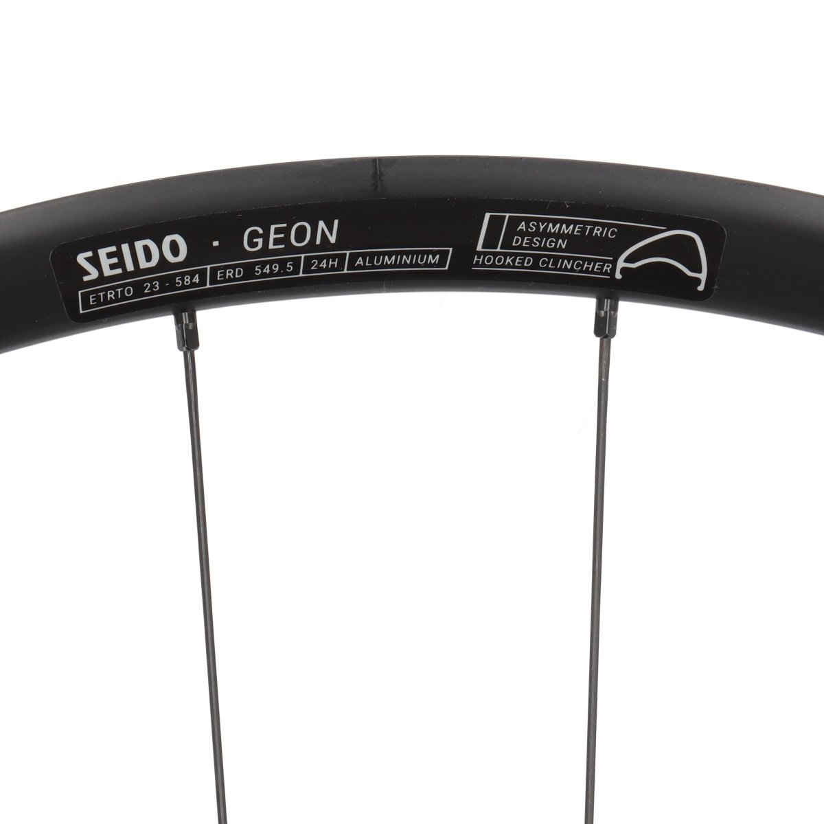 Seido Geon | Laufradsatz 27.5" (650B) | Gravel / Road | Centerlock Disc | 12x100 / 12x142 mm | Shimano HG - RAAAD.de