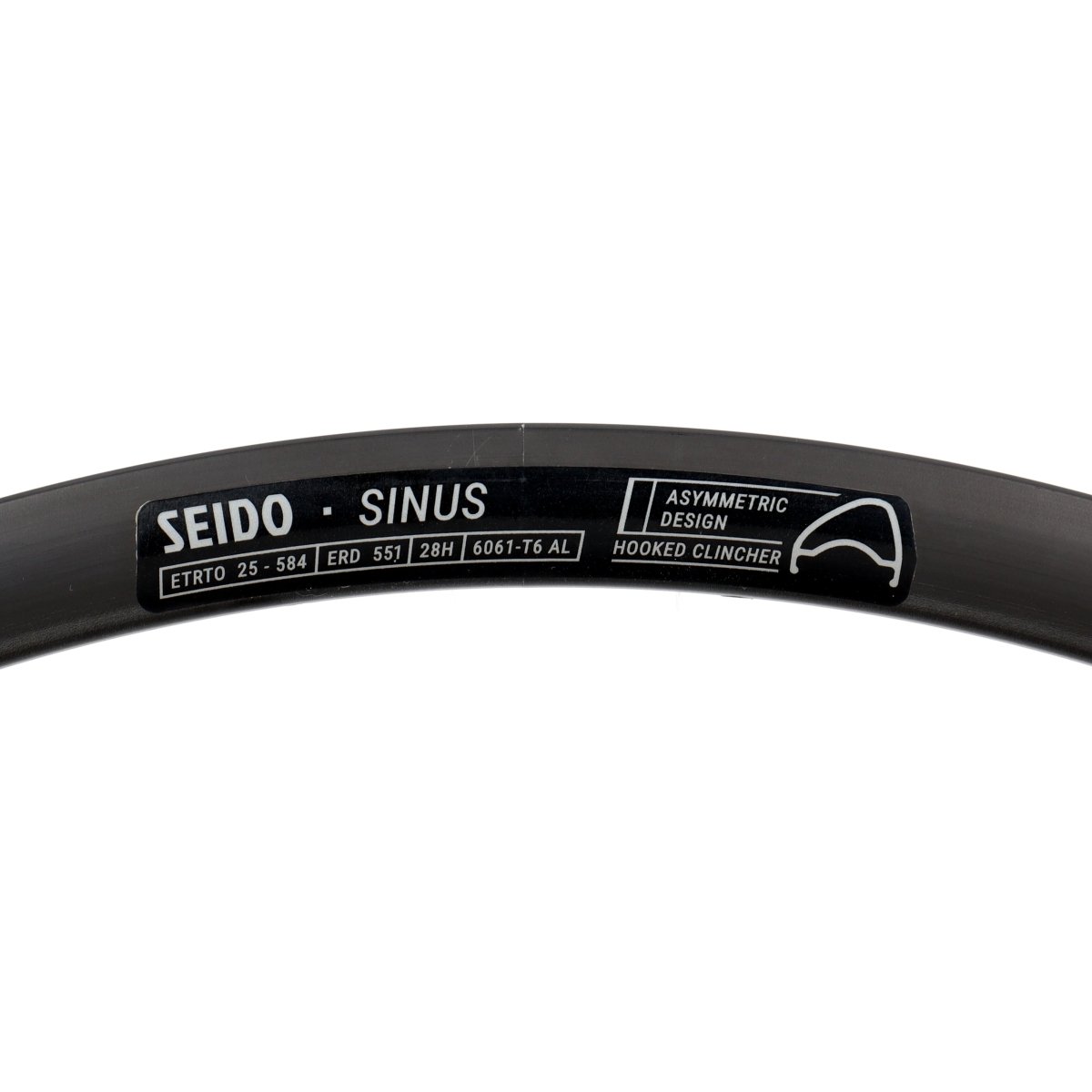 Seido SINUS Felge 27.5" (650B) | Aluminium | Gravel | Tubeless Ready | Disc - RAAAD.de