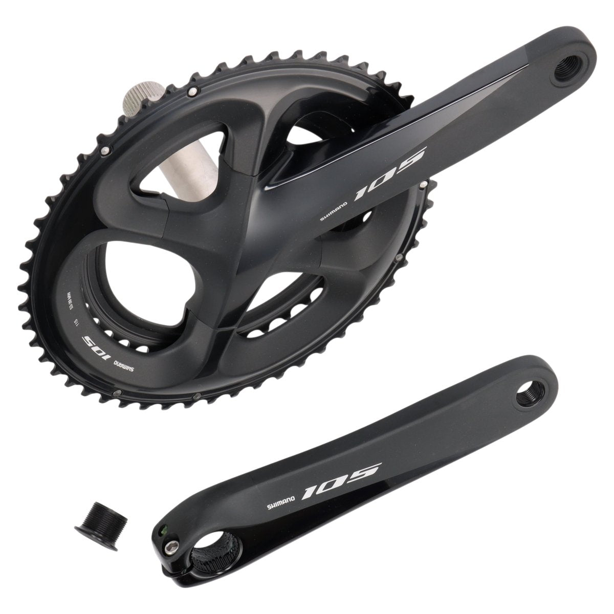 Shimano 105 FC-R7000 Kurbel | 172,5 mm | 53/39 Zähne | 2x11-fach | Rennrad - RAAAD.de