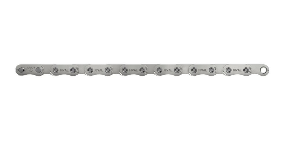 SRAM Rival Flattop Kette | 12-/13-fach | 114 Glieder | silber - RAAAD.de
