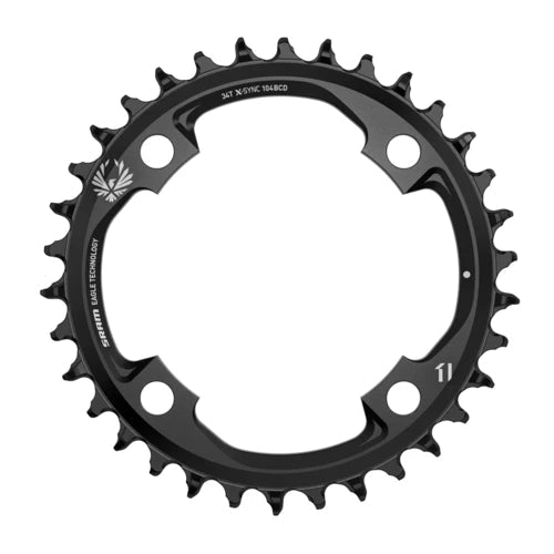 SRAM X-SYNC 2 Kettenblatt 32 Zähne | 104 BCD | 11-/12-fach | Eagle | schwarz - RAAAD.de